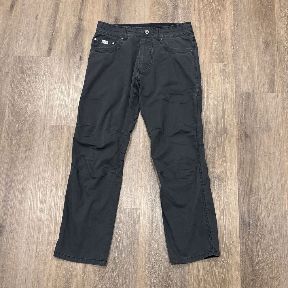 Kuhl Revolvr Pants Mens 31X30 Gray Vintage Patina Dye Outdoor Hiking Work